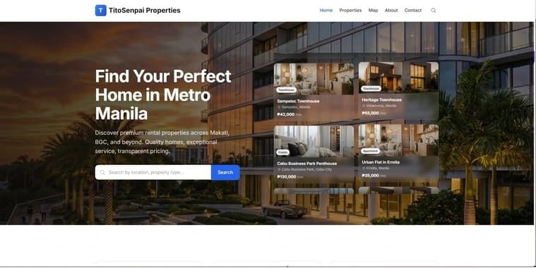Real Estate Concepts website